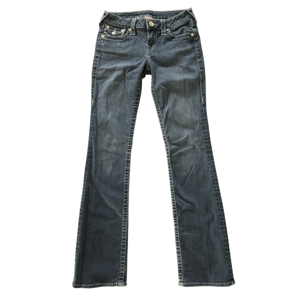True Religion Blue Boot Cut Jeans